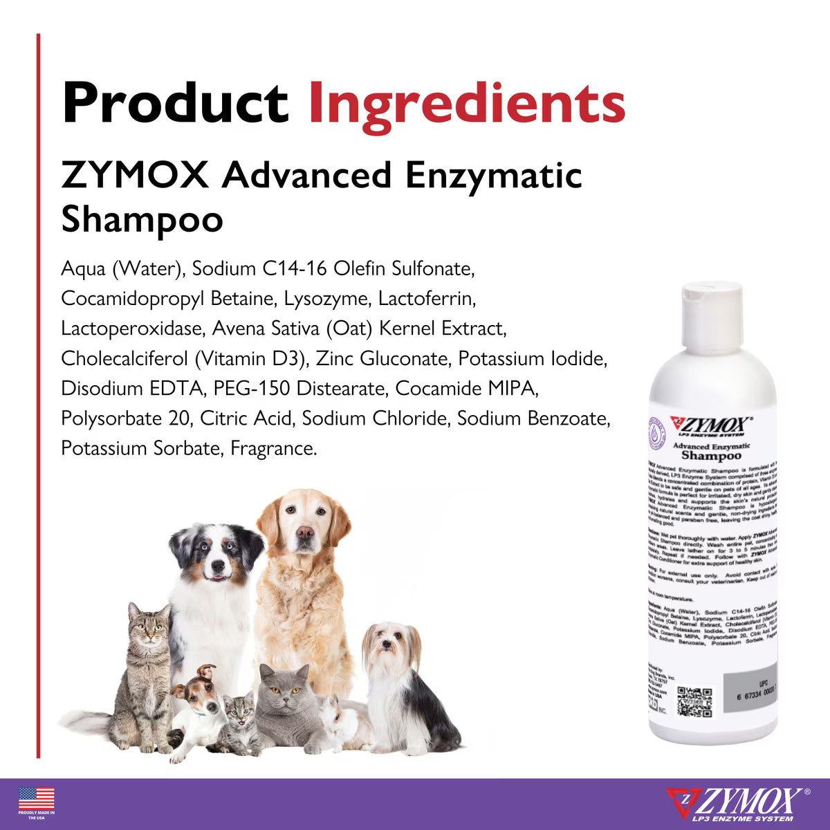 Zymox Enzymatic Dog & Cat Shampoo - Dog Grooming 6
