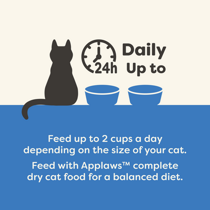 Applaws Natural Tuna Fillet with Crab in Broth Can Cat Food
