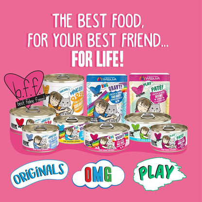 BFF Tuna & Tilapia Twosome Dinner in Gelee Canned Cat Food
