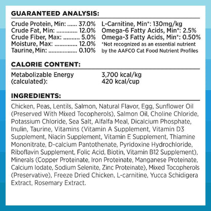 Bixbi Rawbble Indoor Cat Health Chicken & Salmon Recipe Raw Coated Dry Cat Food (10 lb)