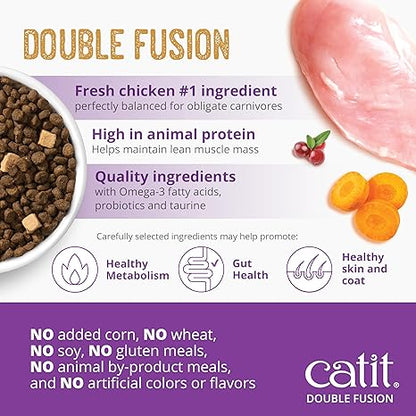 Catit Recipes Double Fusion Cat Food - Cat Food 11