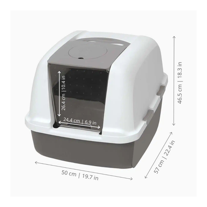 Catit SmartSift Cat Litter Box with Airsift Filter System - Jumbo - Cat Litter Boxes 6