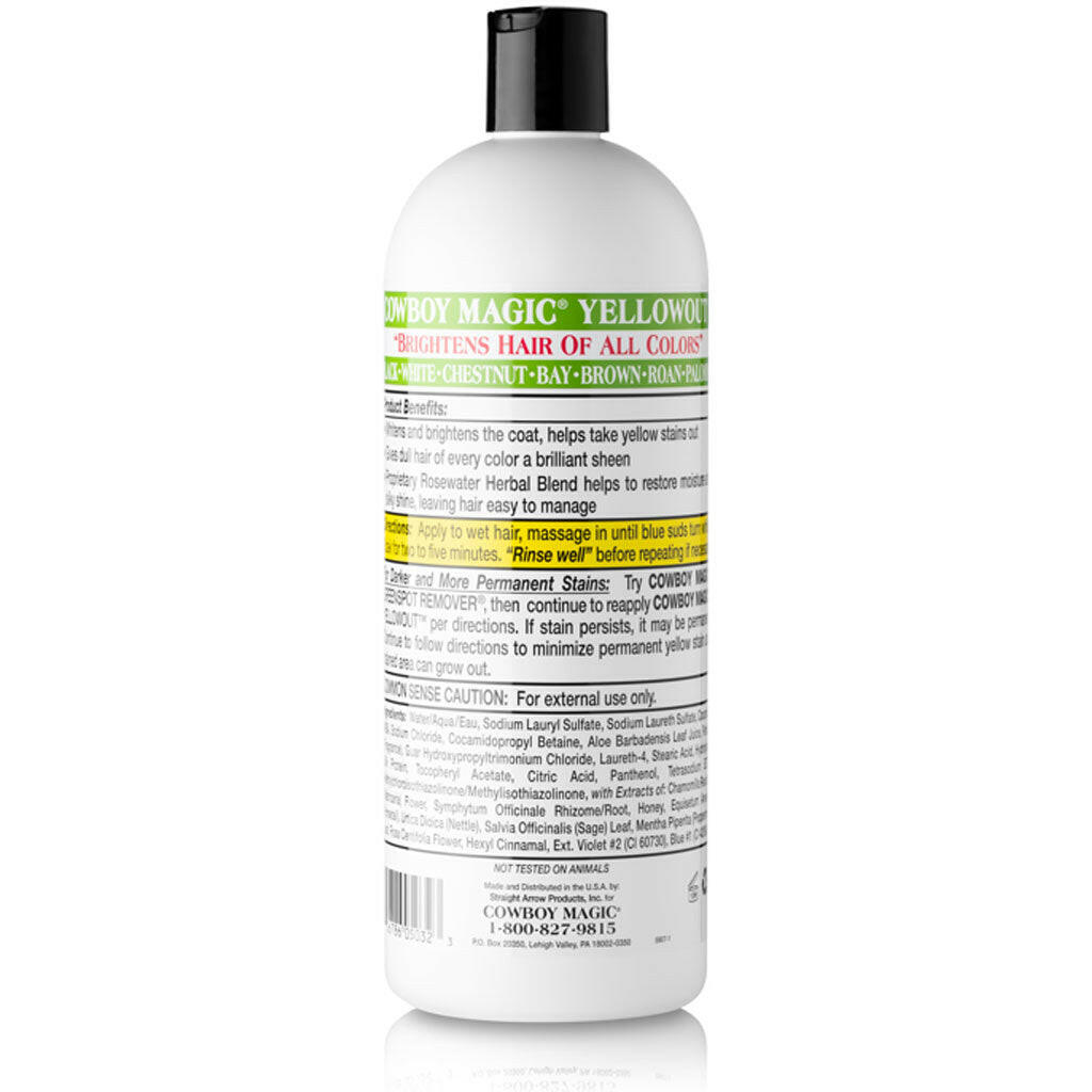 cowboy magic shine in yellowout shampoo 32oz backside