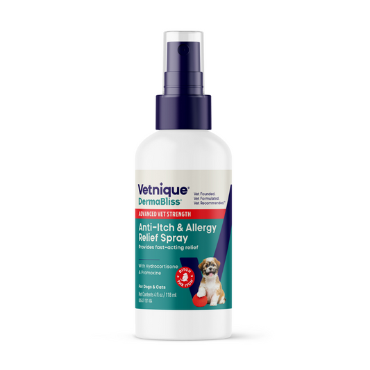Dermabliss Advanced Vet Strength Anti-Itch & Allergy Relief Spray for Dogs & Cats Draft