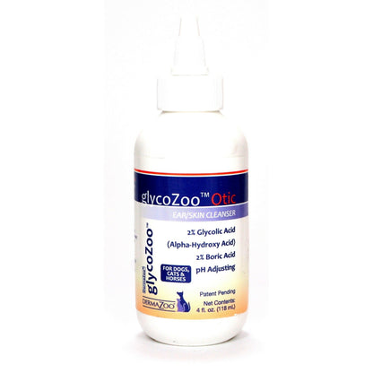 DermaZoo GlycoZoo Otic Ear & Skin Cleanser For Dogs Cats & Horses - Pet Cleaning Supplies 2