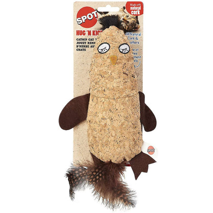 Ethical Pet Hug'N Kick Corkies & Nip Cat Toy, Color Varies, 8"