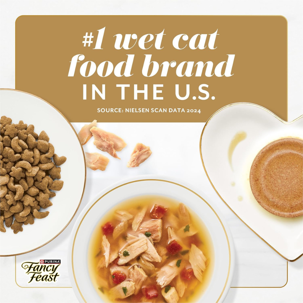 Fancy Feast Purely Natural Cat Treat Variety Pack (10 pouches) - Cat Food 7
