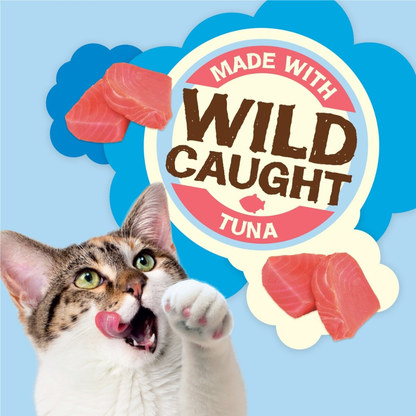 Friskies Party Mix Naturals Real Tuna Crunchy Cat Treats (2.1 oz) - Cat Treats 2