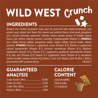 Friskies Party Mix Wild West Crunch Cat Treats (2.1 oz) - Cat Treats 6