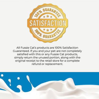 Fussie Cat Tuna with Small Anchovy in Goat Milk Puree Lickable Cat Treats 0.5-oz x 4-tubes - Cat Treats 9