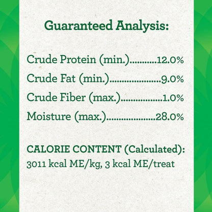 Greenies Feline Pill Pockets Chicken Flavor guaranteed analysis