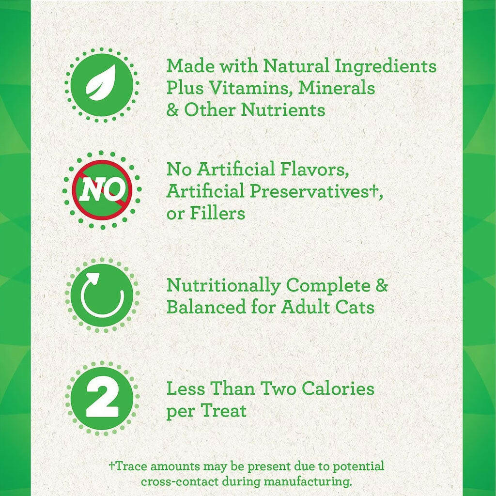 Greenies Feline SmartBites Healthy Indoor Tuna Flavor Cat Treats benefits