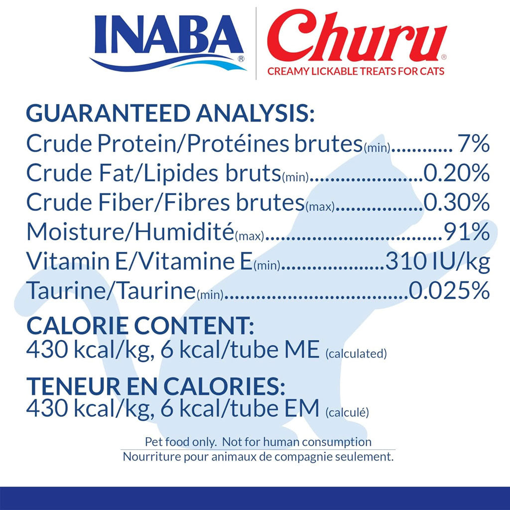 Inaba Churu Tuna Variety Pack Grain-Free Lickable Treat for Cats