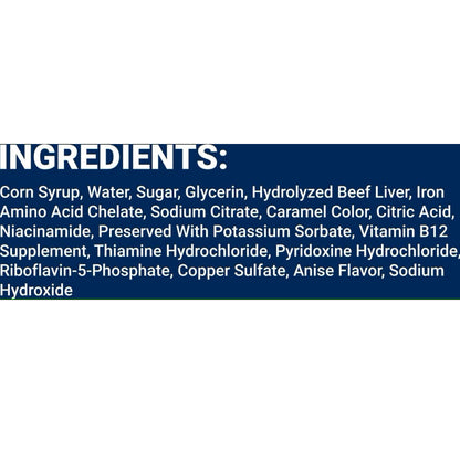 Ingredients of Lixotinic Liquid Vitamin & Mineral Supplement for Horses, Cats and Dogs