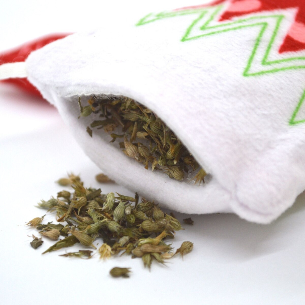 Meowijuana Refillable Get Stuffed Stocking Catnip Toy - Catnip Toys 3