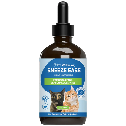 Nettle-Eyebright Gold - Seasonal Allergy Defense for Cats - 4 oz - Cat Supplements & Vitamins 1