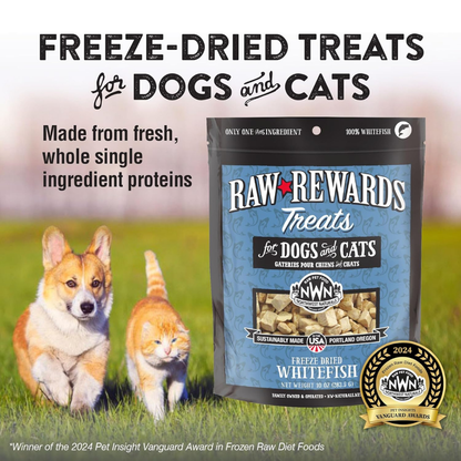 Northwest Naturals Freeze-Dried Whitefish Treats for Dogs & Cats (2.5 oz) - dog treat 11