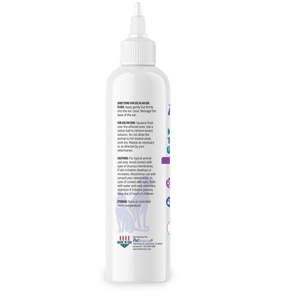 Pet Scholars Ketozole Tris Flush Anti-fungal Cleansing Solution 12 fl oz - All Dog Ear Care 9