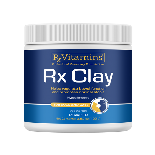 Rx Vitamins Rx Clay Powder Digestive Supplement for Dogs & Cats (100g) - Dog Supplements & Vitamins 1