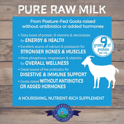 Shepherd Boy Farms Freeze Dried Raw Goat’s Milk - Freeze-Dried Cat Food 8