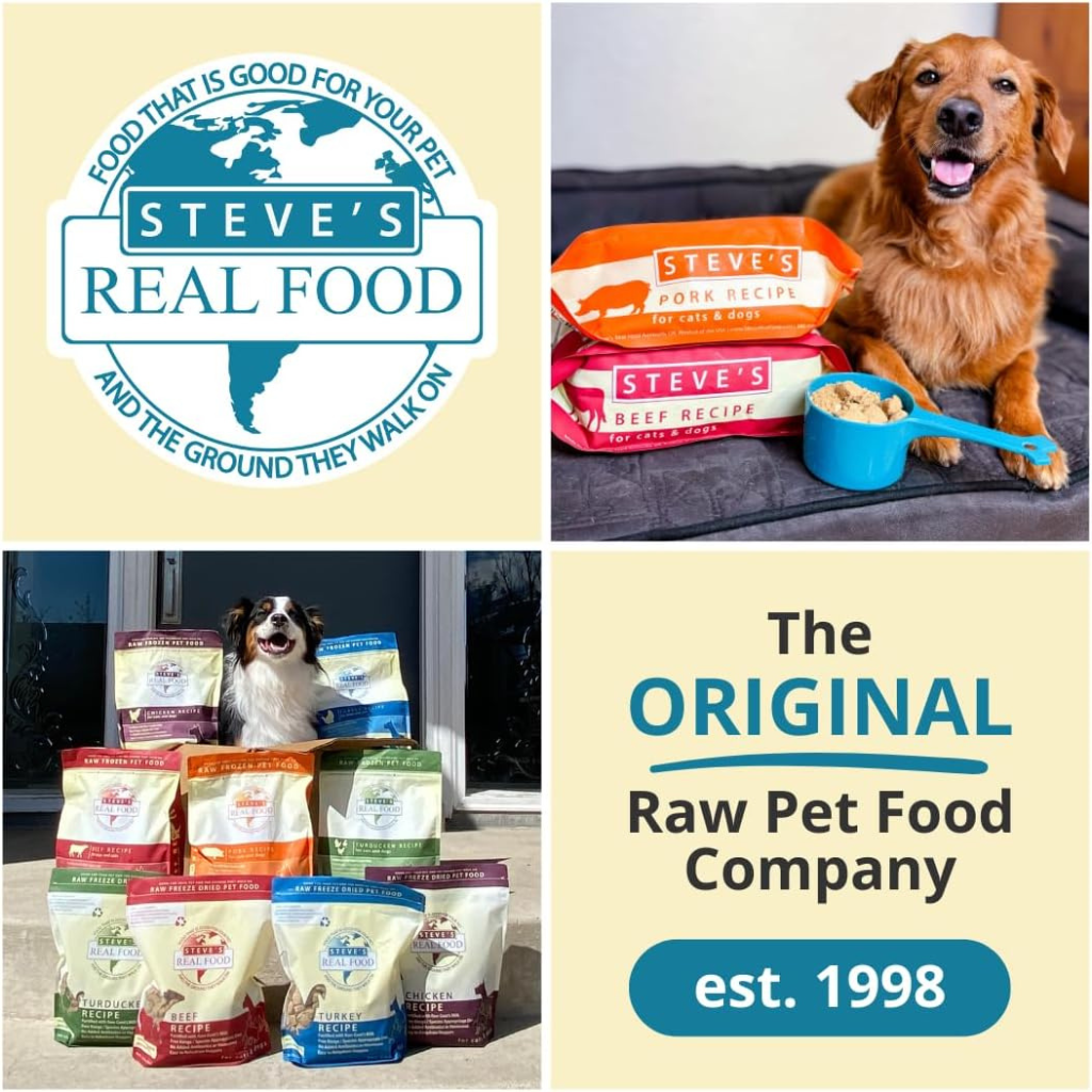 Steve’s Real Food Turducken Recipe Freeze-Dried Pet Food for Cats & Dogs (1.25 lb) - Freeze-Dried Dog & Cat Food 8