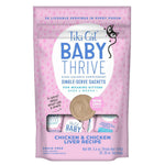 Tiki Cat Baby Thrive Chicken & Chicken Liver Grain-Free Wet Food Supplement for Kittens (0.28 oz x 20 pouches)